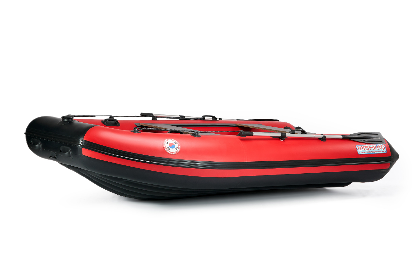КОМПЛЕКТ ЛОДКА MISHIMO RAPID 380 + ЛОДОЧНЫЙ МОТОР MARLIN MP 9.9 (20) AMHS PROLINE FORCE в Саранске