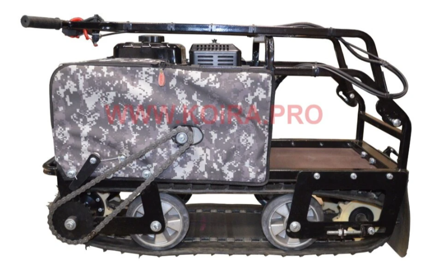 Мини мотобуксировщик КОЙРА "Вжик" (107 см) 7 л/с с ручным стартером в Саранске