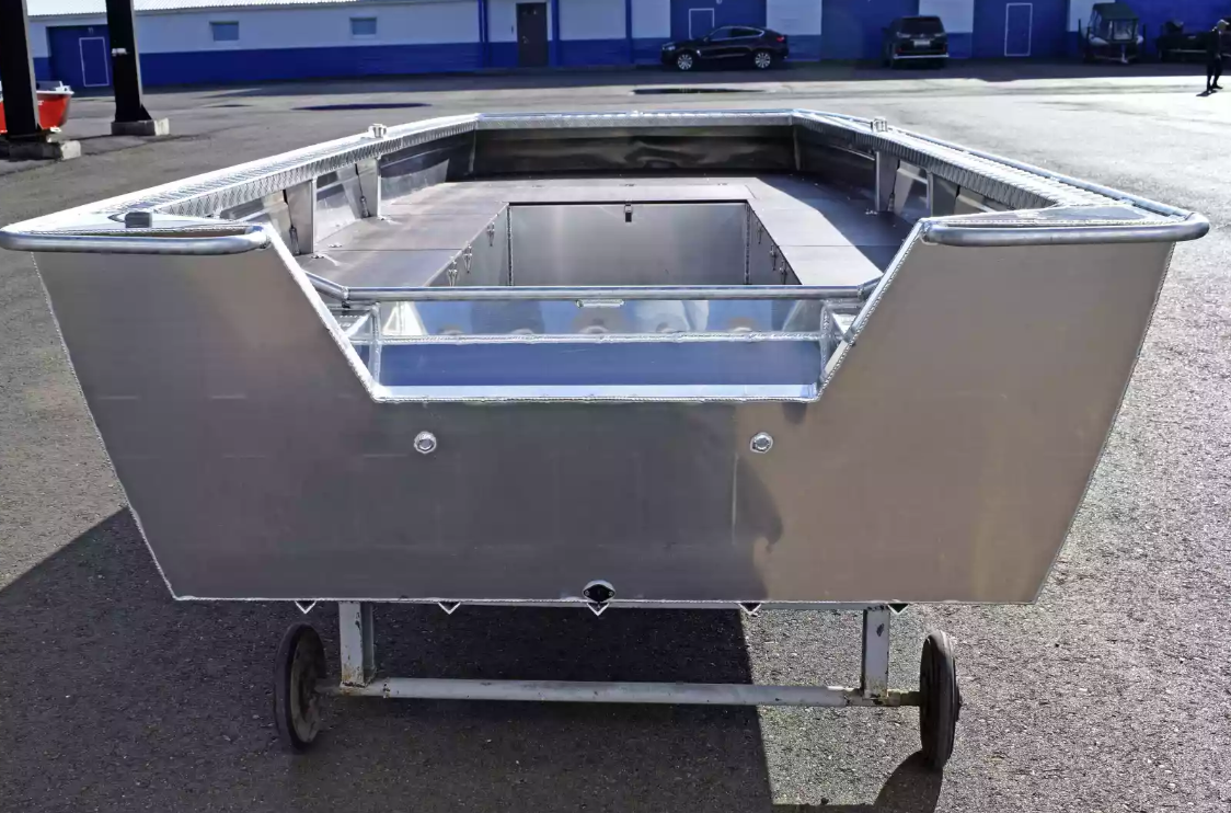 Алюминиевая лодка Wyatboat-490 Jonboat в Саранске