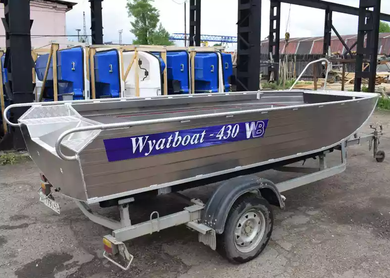 Алюминиевая лодка  Wyatboat-430 Master в Саранске