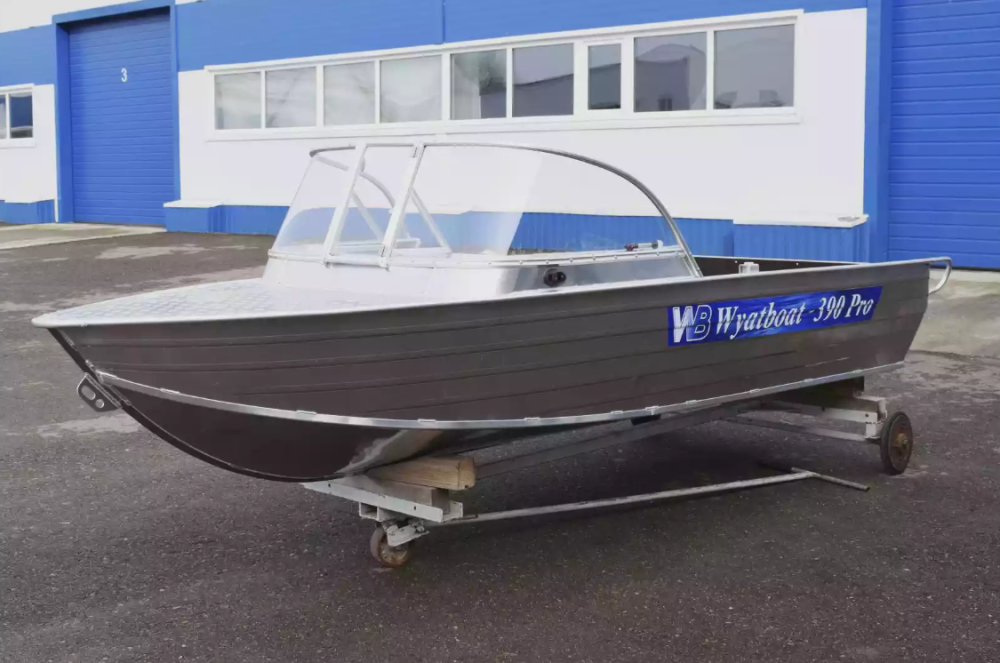 Алюминиевая лодка Wyatboat-390 Pro в Саранске
