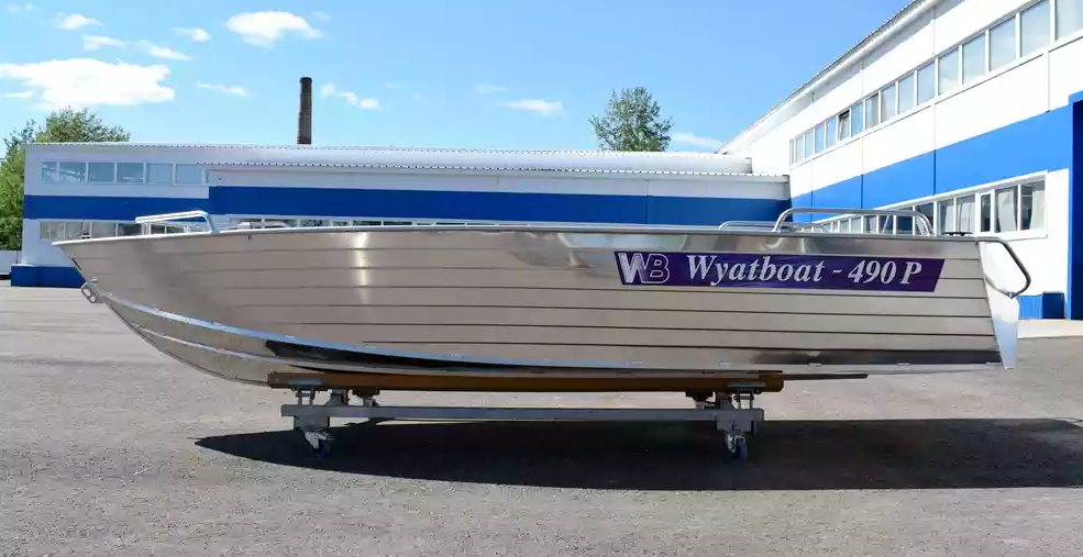 Алюминиевая лодка Wyatboat-490 P в Саранске