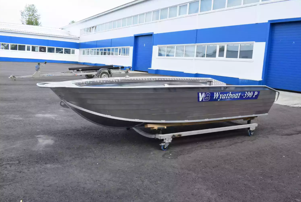 Алюминиевая лодка Wyatboat-390Р Увеличенный борт в Саранске