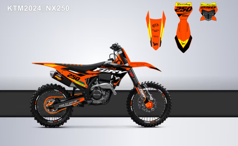 Кроссовый мотоцикл Sanchez Fury NX250 в Саранске