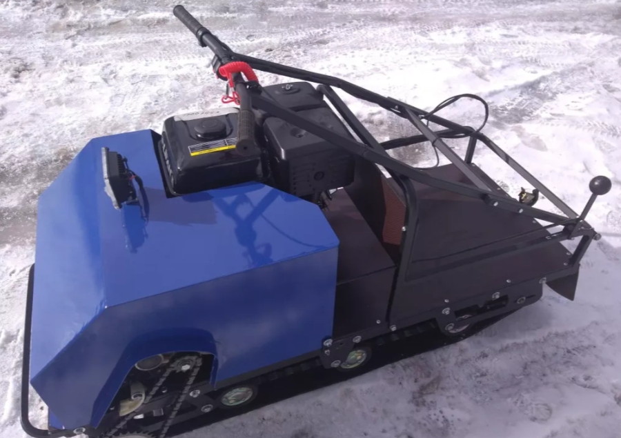 Мотобуксировщик AhtaR ЗИМА с реверсом (задний ход) в Саранске