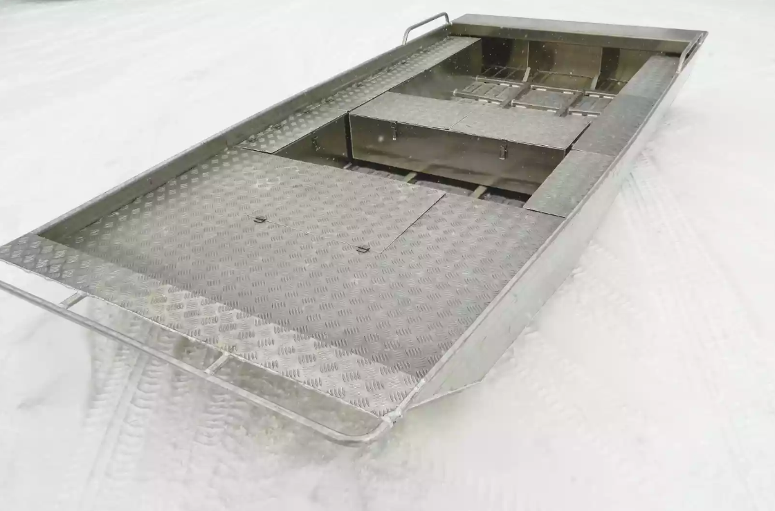 Алюминиевая лодка Wyatboat-390 Jonboat в Саранске