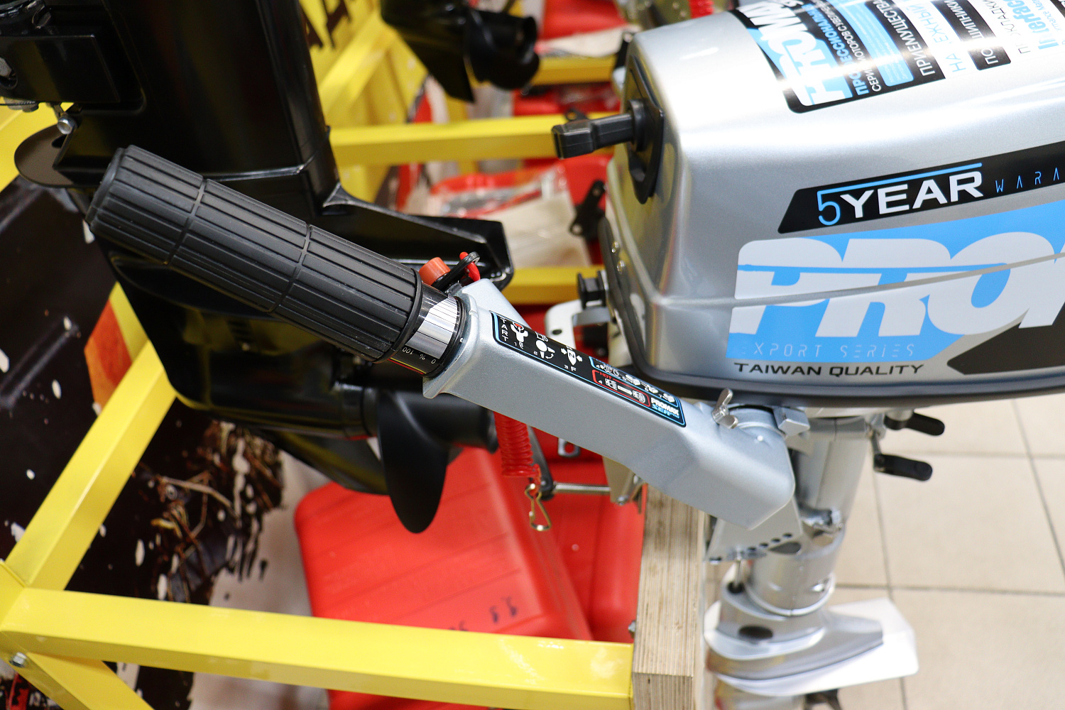 Лодочный мотор PROMAX SP5FHS (внешний бак 12 л) в Саранске