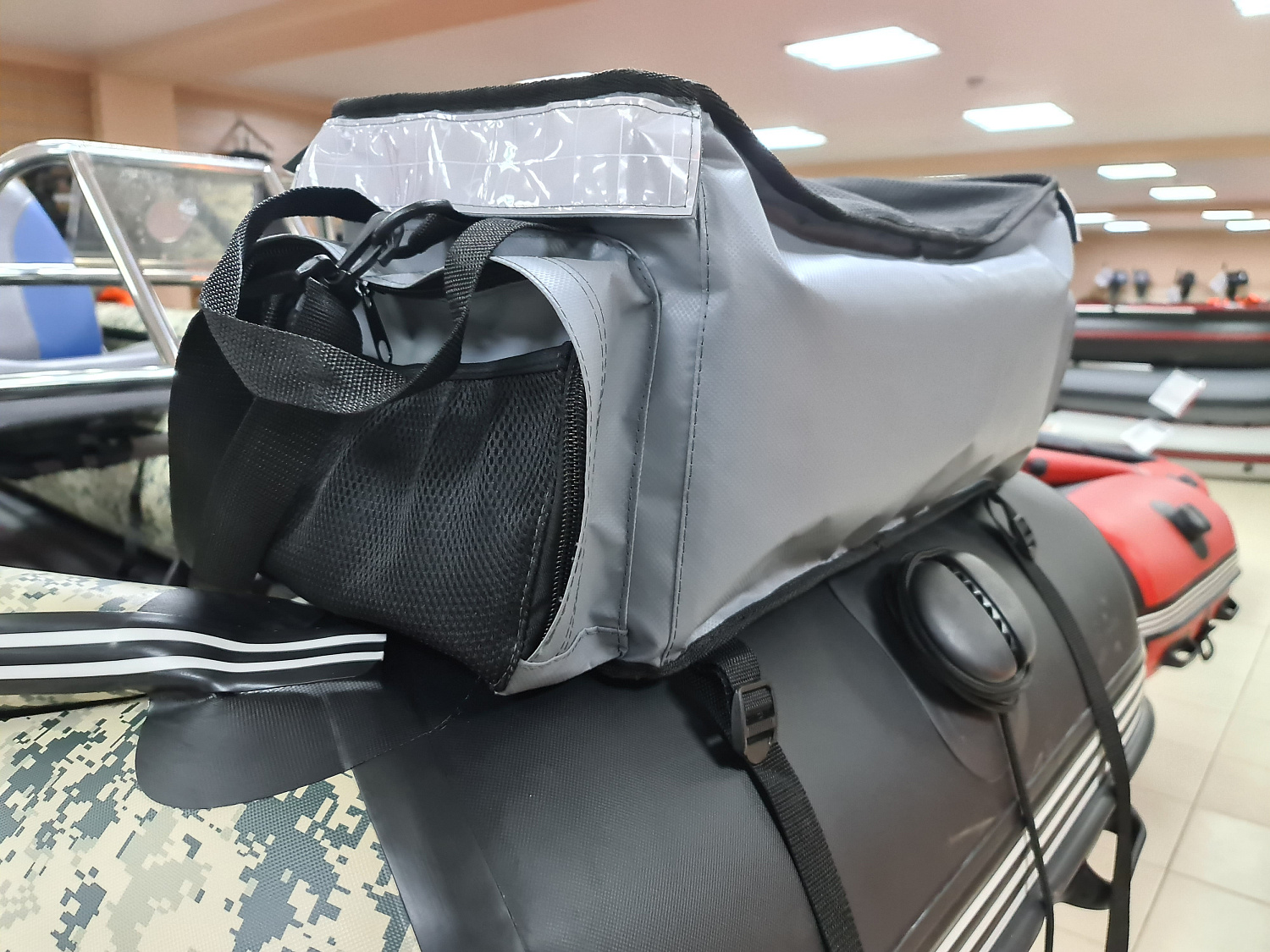 СУМКА ЛЮКС НА БАЛЛОН ДЛЯ ЛОДОК ПВХ 50Х25Х25 СМ в Саранске