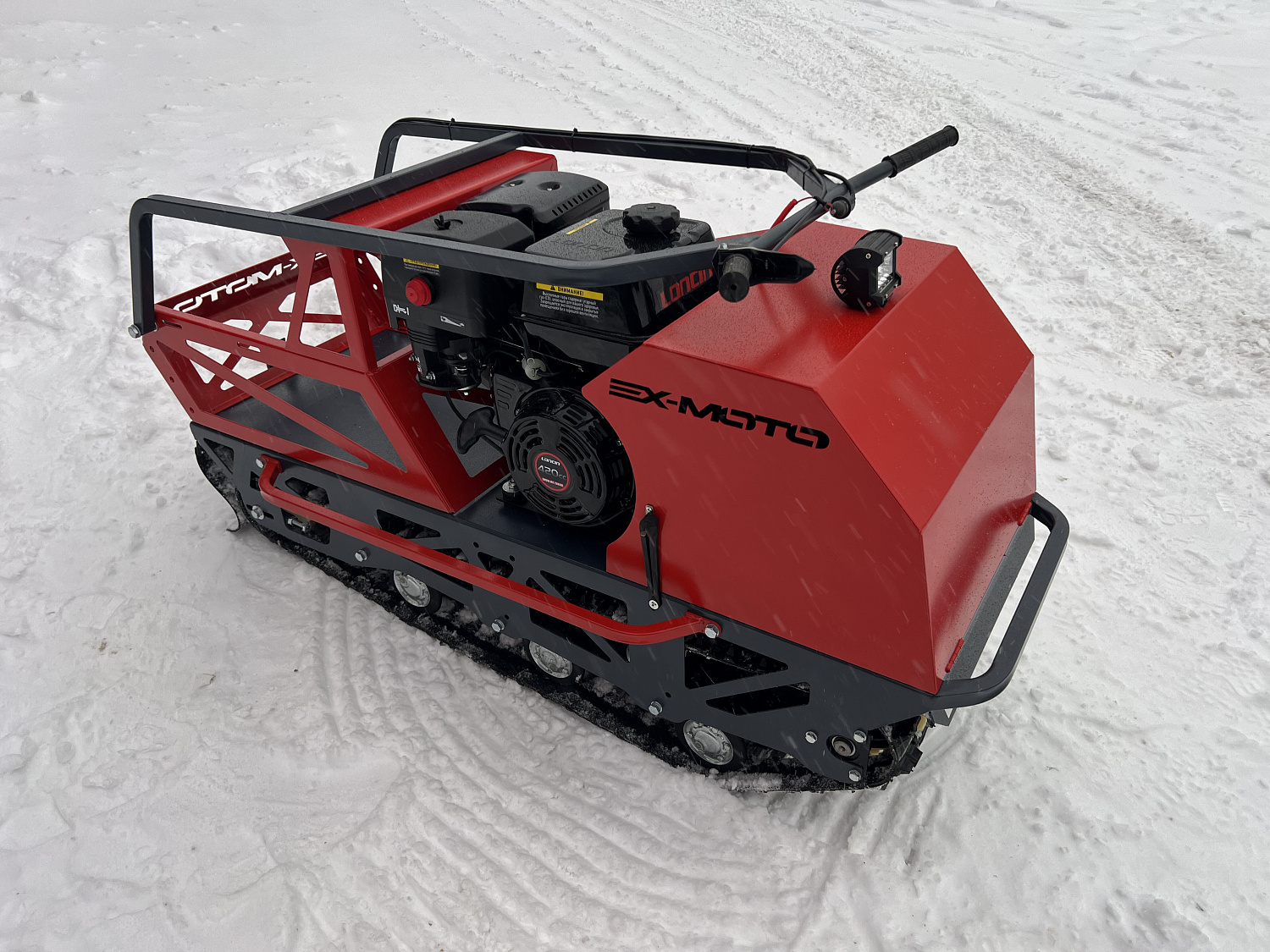 Мотобуксировщик EX-MOTO SNOWDOG S500 15л.с в Саранске