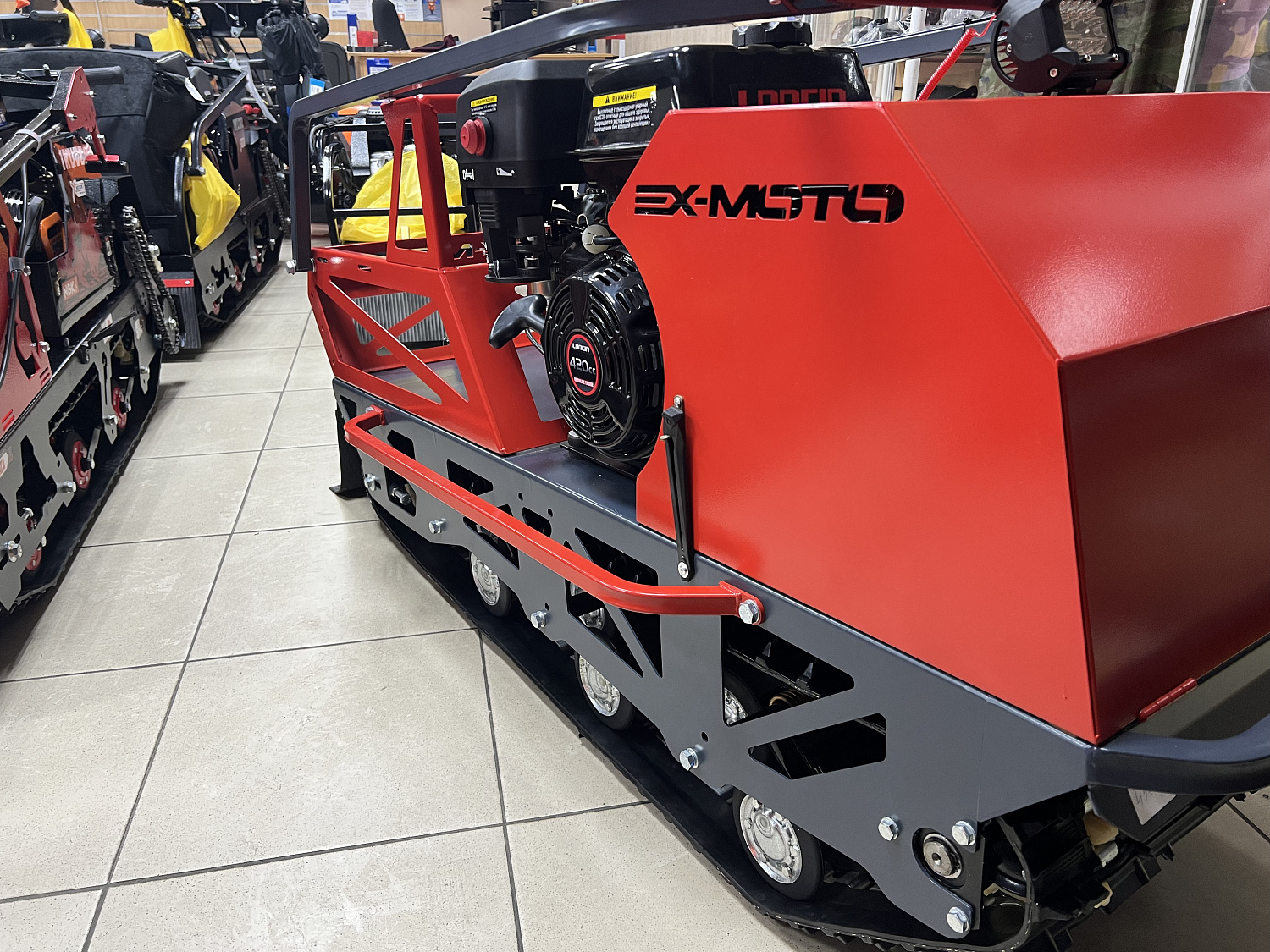 Мотобуксировщик EX-MOTO SNOWDOG S500 15л.с в Саранске