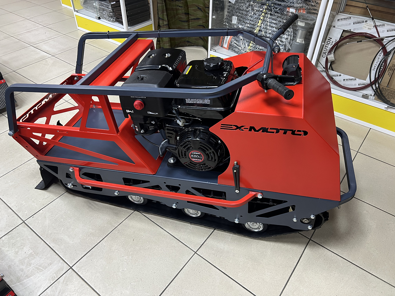 Мотобуксировщик EX-MOTO SNOWDOG S500 15л.с в Саранске