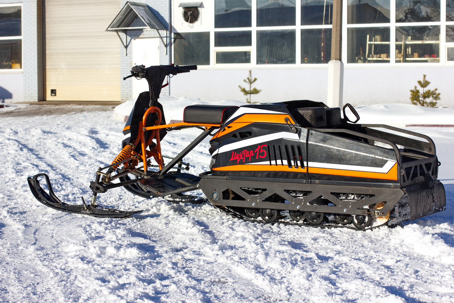 Мотобуксировщик IRBIS Мухтар 15 с лыжным модулем в комплекте в Саранске