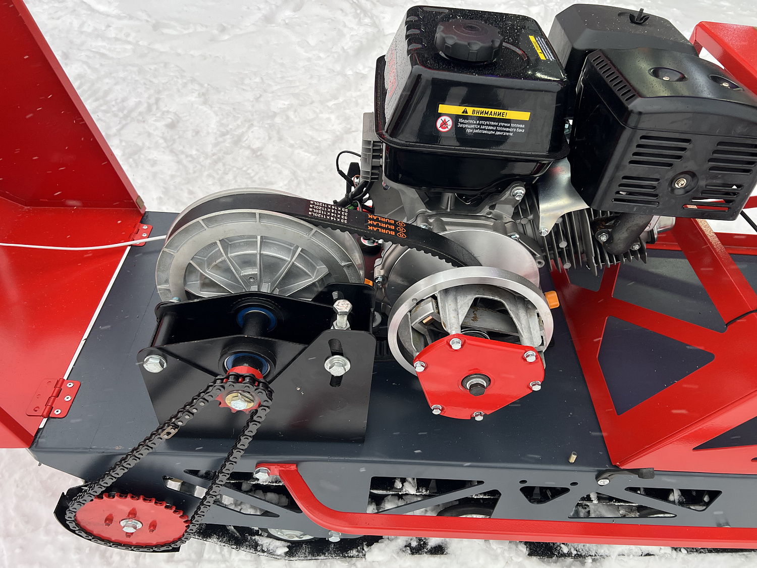 Мотобуксировщик EX-MOTO SNOWDOG S500 15л.с в Саранске