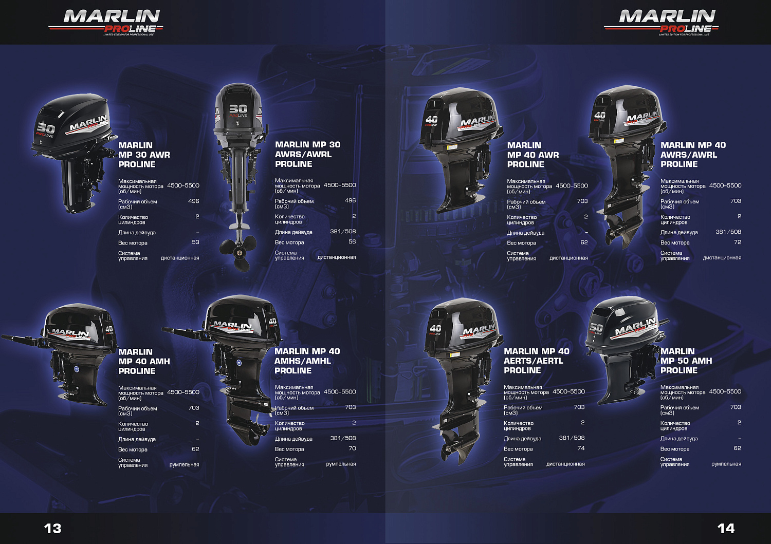 Лодочный мотор MARLIN PROLINE MP 30 AMHL в Саранске