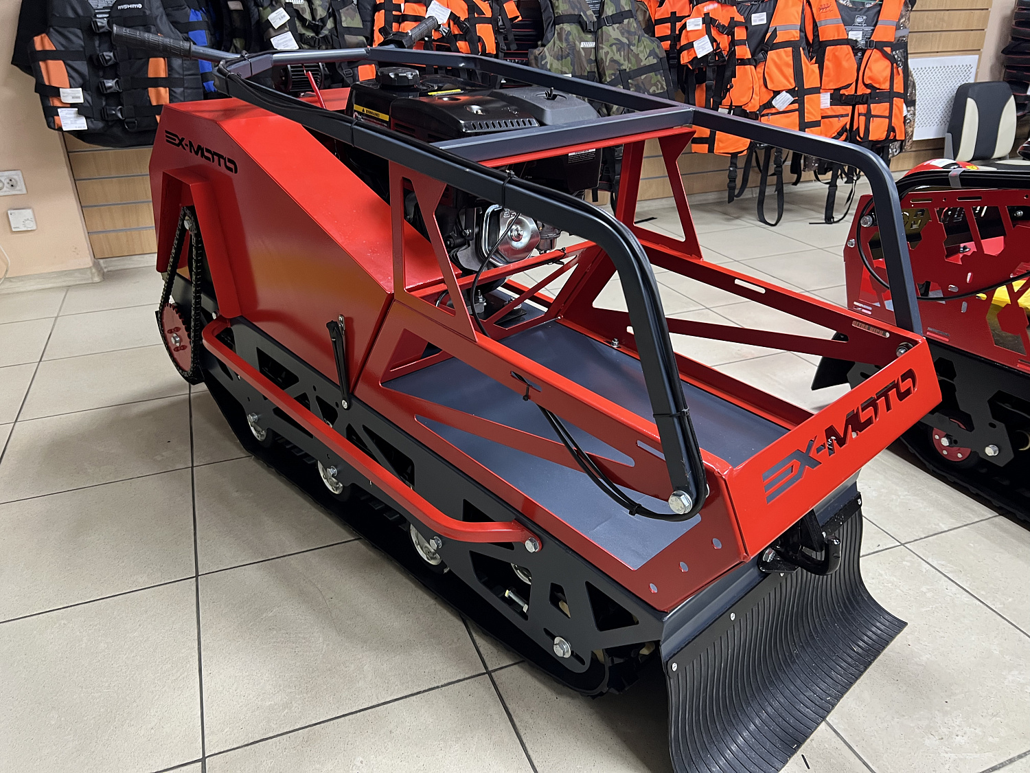 Мотобуксировщик EX-MOTO SNOWDOG S500 15л.с в Саранске