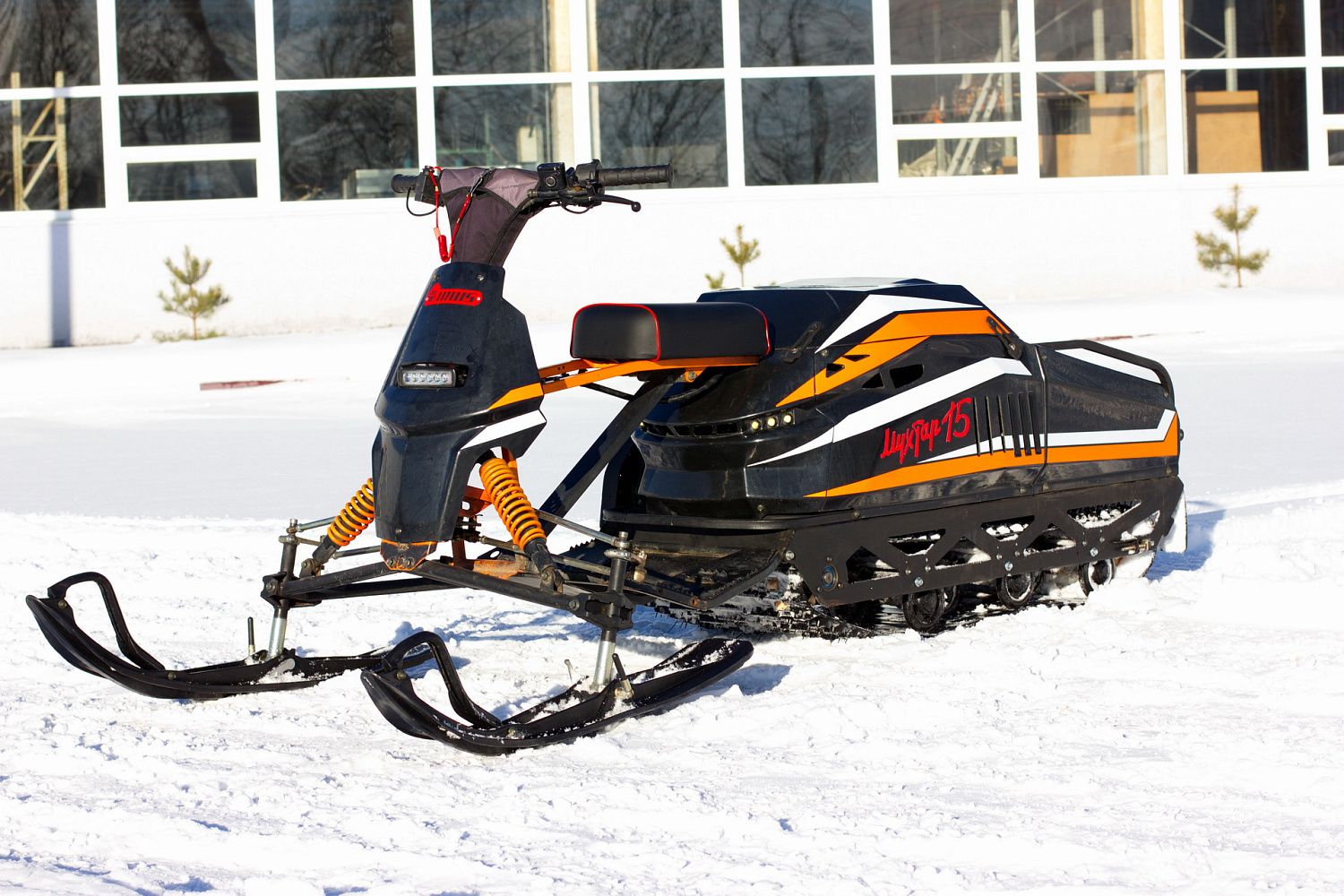 Мотобуксировщик IRBIS Мухтар 15 с лыжным модулем в комплекте в Саранске