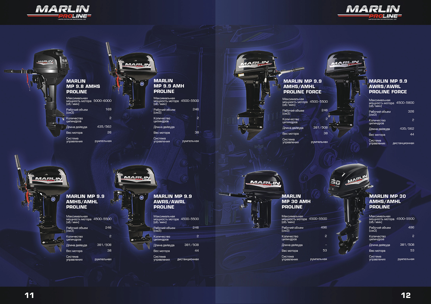 Лодочный мотор MARLIN PROLINE MP 30 AMHL в Саранске