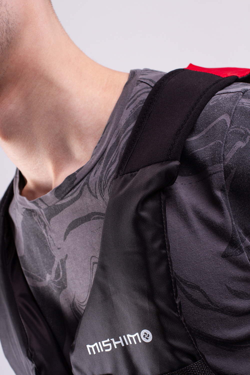 Жилет спасательный MISHIMO PRO Премиум качества Черно-красный в Саранске